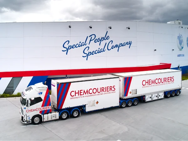 Chemcouriers B-Double Truck 